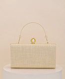 Sequin Floral Evening Handbag