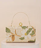Sequin Floral Evening Handbag