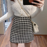 High Waist Mini Woman Skirts