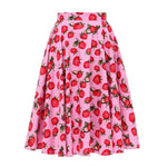 Autumn High Waist Skirt Cotton