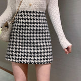 High Waist Mini Woman Skirts