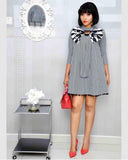 Zebra Print Maxi Dress